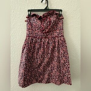 Charlotte Russe Geometric Mini Dress Sz Large